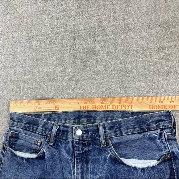 Vtg Levis 505 Straight Leg Jeans - Picture 10 of 13
